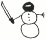 Ninja Snowman Weaponmaster